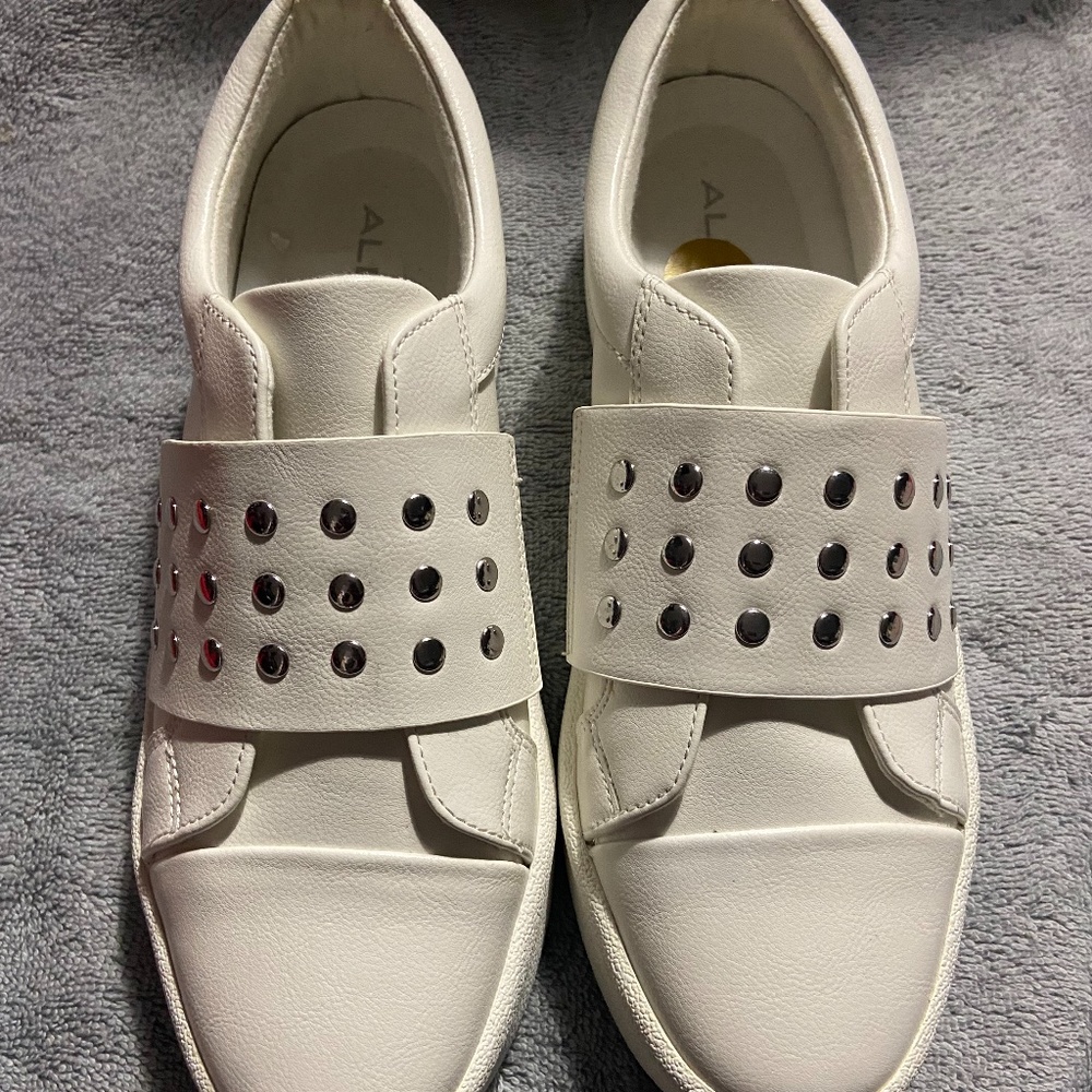 White Slip On Sneakers